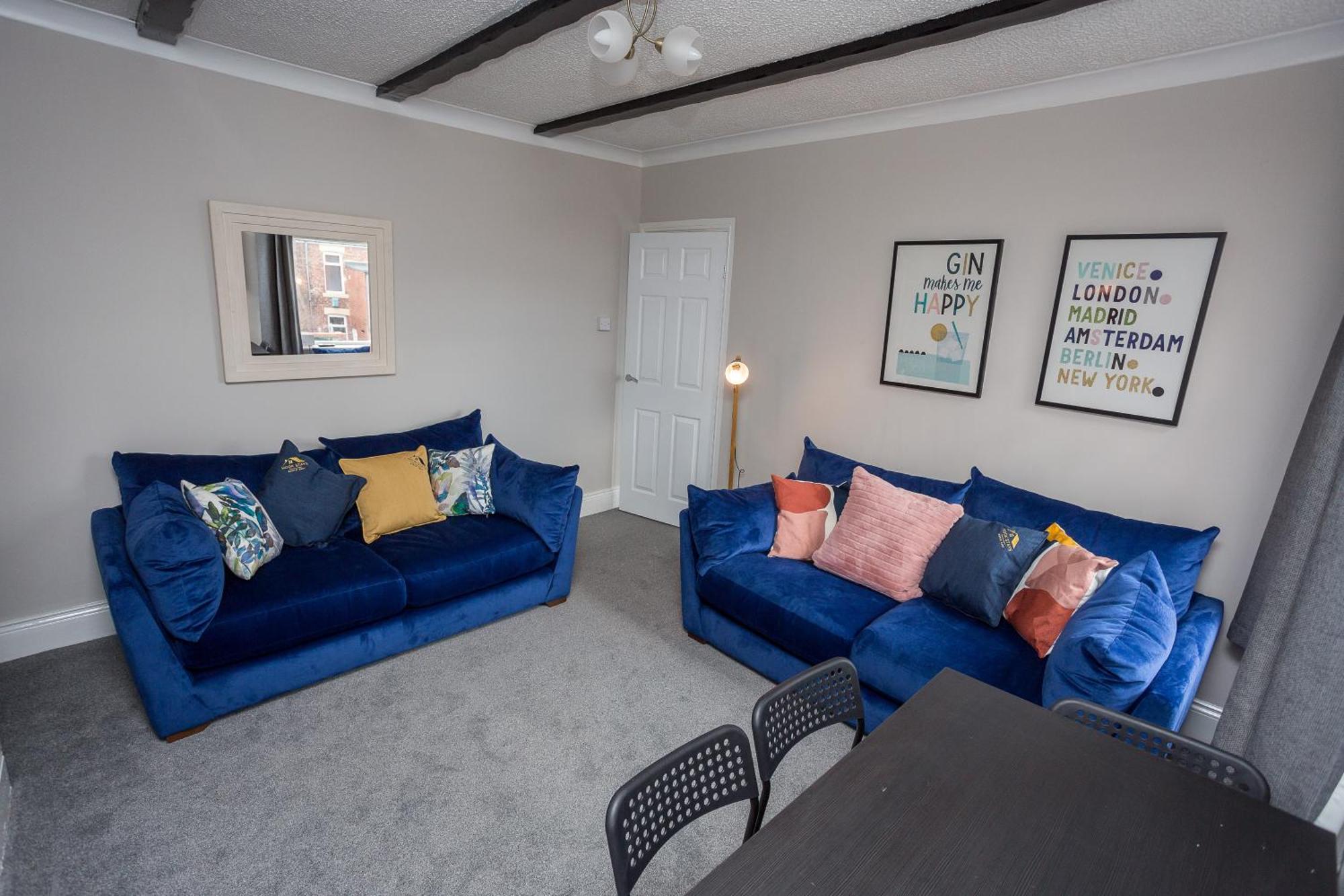 The Avenue-3 Bed Sleeps 6 Great For Contractors Villa Gateshead Eksteriør bilde